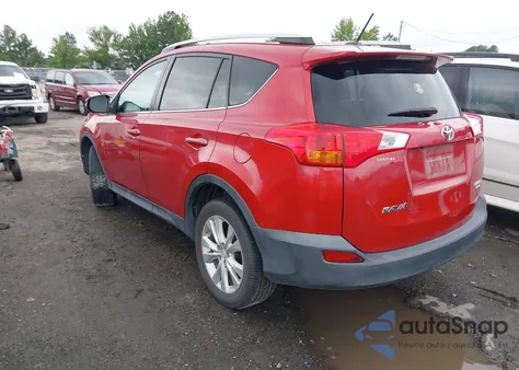 2015 Toyota Rav4 Limited from USA, damaged, VIN 2T3DFREV8FW344351